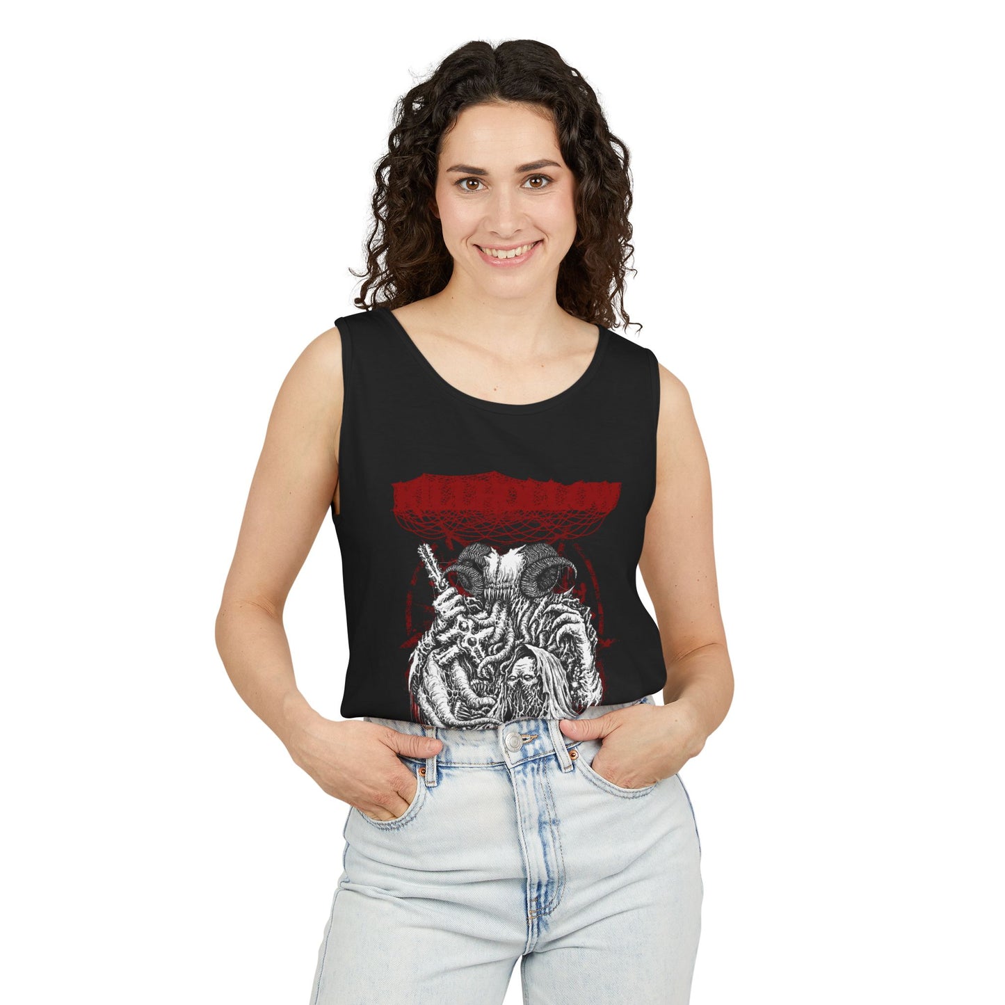 BLASPHEMOUS7HORNS Tank Top