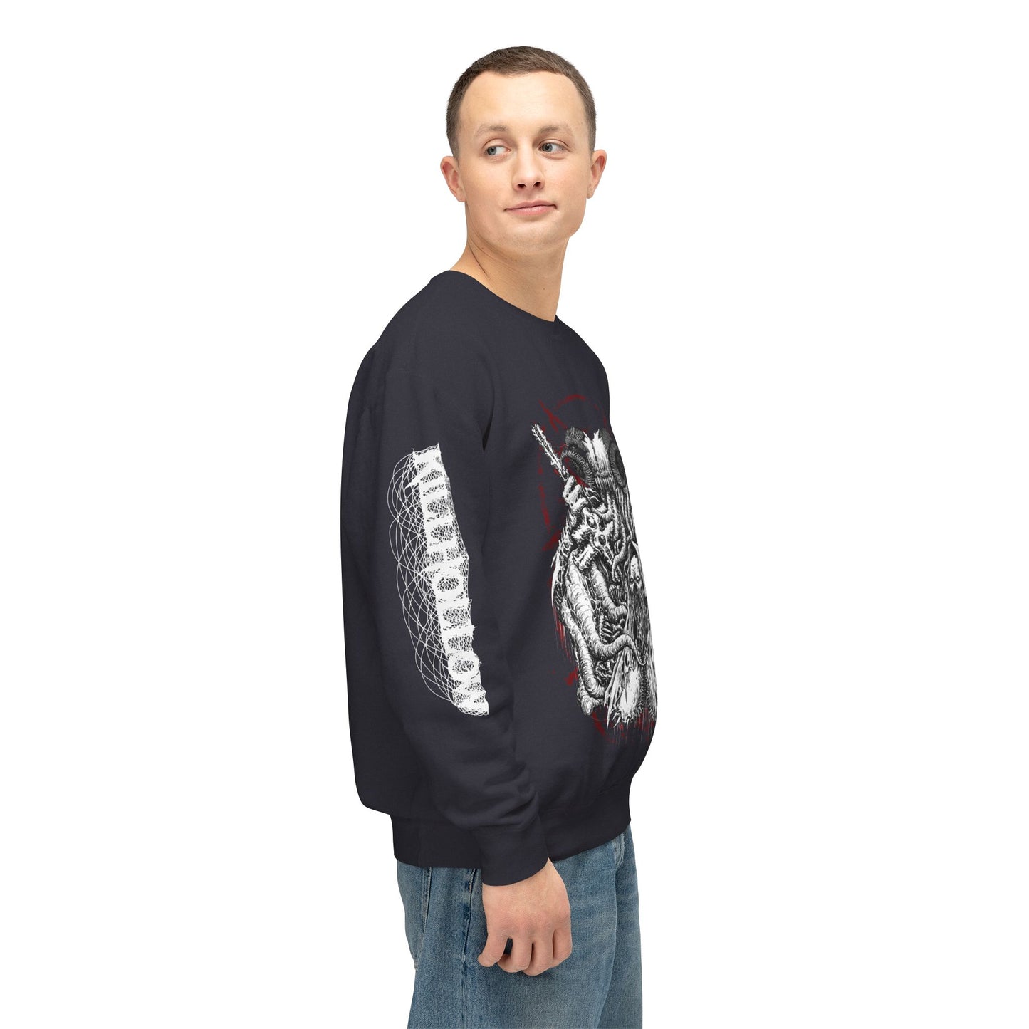 BLASPHEMOUS7HORNS Crewneck Sweatshirt