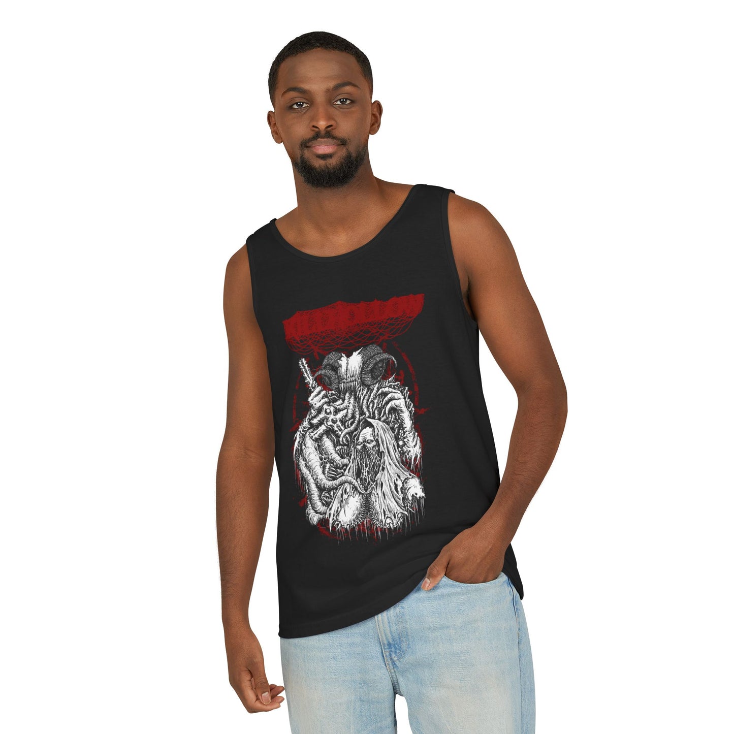 BLASPHEMOUS7HORNS Tank Top